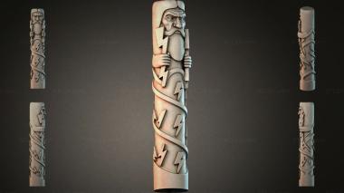 Different pillars STI_006931 3d model