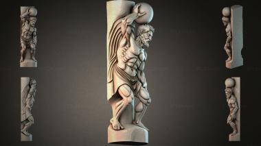 Different pillars STI_006933 3d model