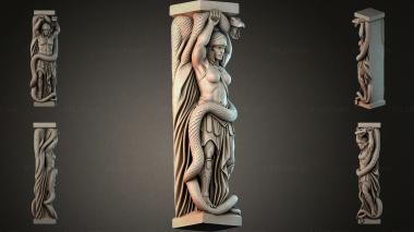 Different pillars STI_006941 3d model