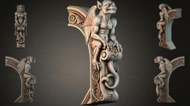 Different pillars STI_006943 3d model