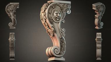 Different pillars STI_006945 3d model