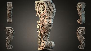 Different pillars STI_006946 3d model