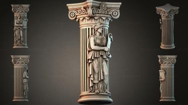Different pillars STI_006951 3d model