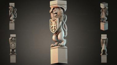 Different pillars STI_006952 3d model