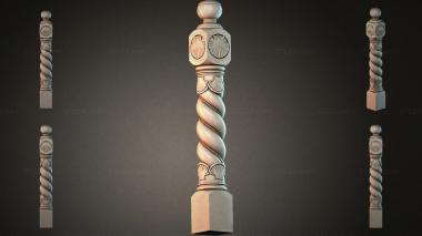 Different pillars STI_006959 3d model