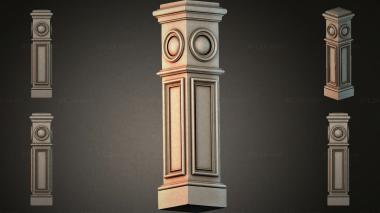 Different pillars STI_006960 3d model