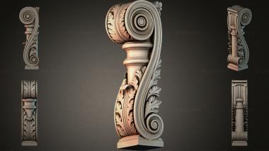 Different pillars STI_006964 3d model