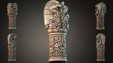 Different pillars STI_006968 3d model