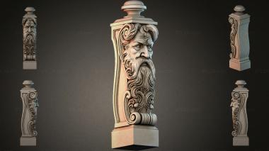 Different pillars STI_006970 3d model