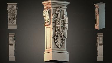 Different pillars STI_006973 3d model
