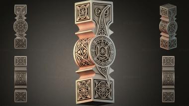 Different pillars STI_006977 3d model