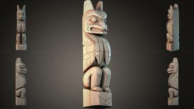 Different pillars STI_006978 3d model
