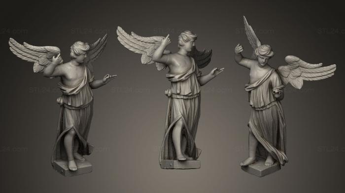 Статуи античные и исторические (Церковь Ангела Марфы, STKA_0027) 3D модель для ЧПУ станка