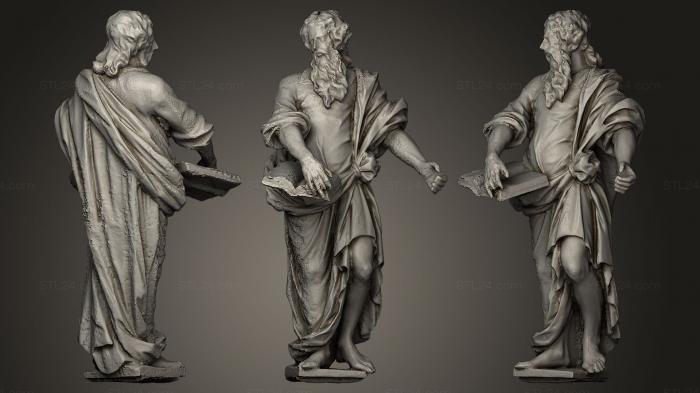 Статуи античные и исторические (Церковь апостола Павла Киви Вигала, STKA_0083) 3D модель для ЧПУ станка