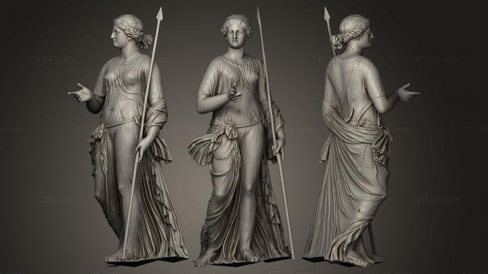 Statues antique and historical (Farnese Bull Antiope, STKA_0221) 3D models for cnc