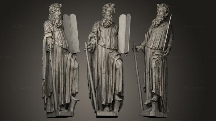 Статуи античные и исторические (Шведская церковь Св. Михаила Моисея, Таллинн, STKA_0441) 3D модель для ЧПУ станка