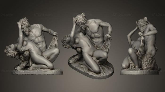 Satyre et bacchante James Pradier Louvre Paris France NEW17