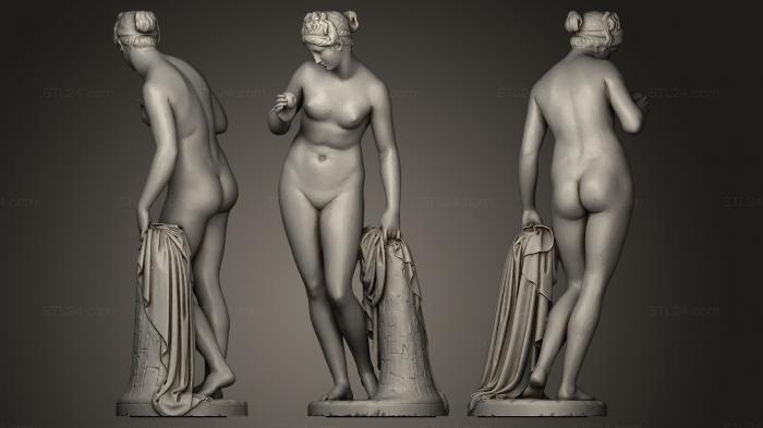 Statues antique and historical (Venus Apple Thorvaldsen, STKA_0664) 3D models for cnc