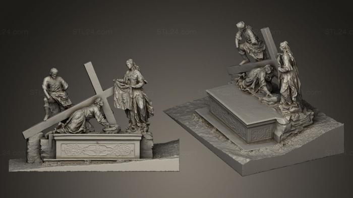 Statues antique and historical (Veronika mit dem Schweituch, STKA_0669) 3D models for cnc