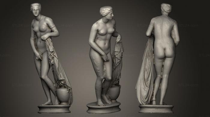 Statues antique and historical (Aphrodite and An Amazon, STKA_0739) 3D models for cnc
