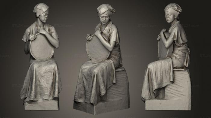 Статуи античные и исторические (Арайори Крестьянка, STKA_0743) 3D модель для ЧПУ станка