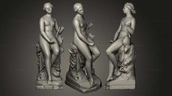 Статуи античные и исторические (Парк Гильдии и сады Музидора 1875, STKA_0845) 3D модель для ЧПУ станка