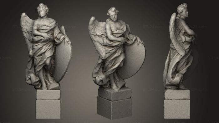 Statues antique and historical (Kutna Hora Czech republic baroque sculpture, STKA_0877) 3D models for cnc