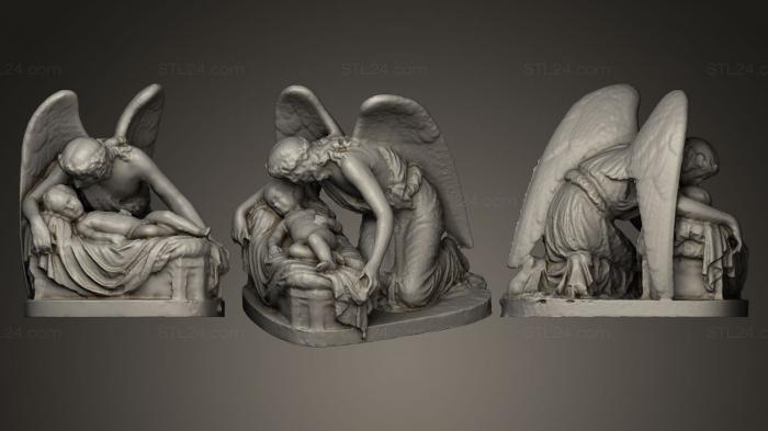 Статуи античные и исторические (Шепот Прекрасной Музы д'Орсе, STKA_0896) 3D модель для ЧПУ станка