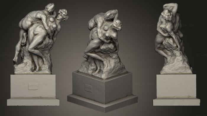 Статуи античные и исторические (Триумфальная Арка Женщины, STKA_0901) 3D модель для ЧПУ станка