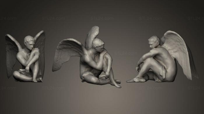 Скульптура мужского Ангела