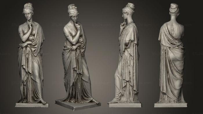 Statues antique and historical (Maria Fjodorovna Barjatinskaja, STKA_0913) 3D models for cnc