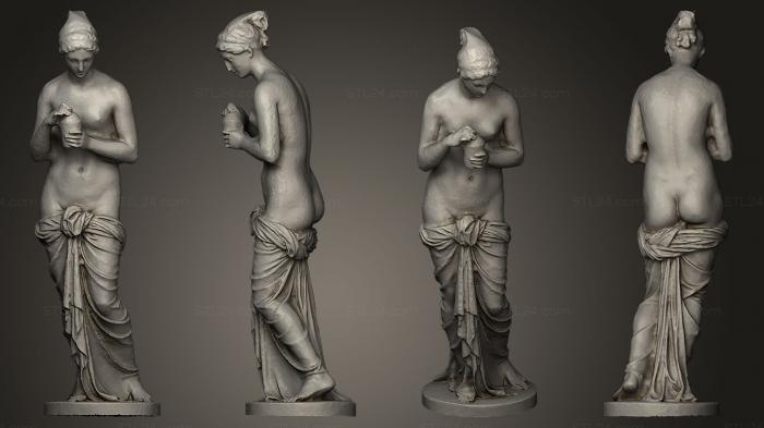 Statues antique and historical (Psyche with the jar, STKA_0951) 3D models for cnc