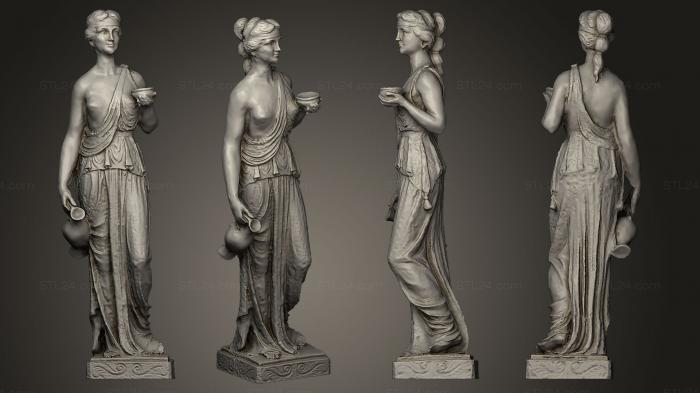 Statues antique and historical (Statue of woman possibly Venus Aphrodite, STKA_1011) 3D models for cnc