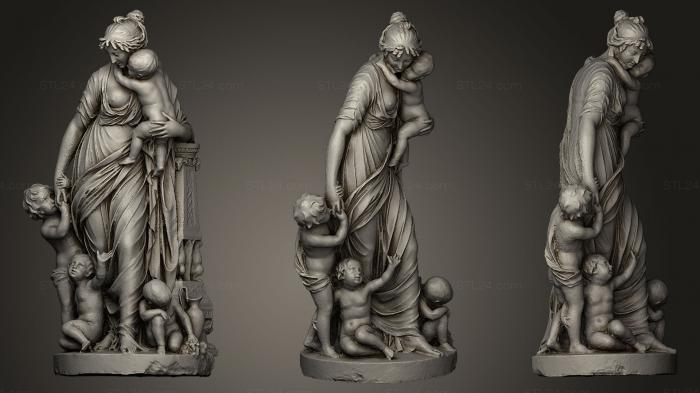 Statues antique and historical (The Charity_Restored, STKA_1024) 3D models for cnc