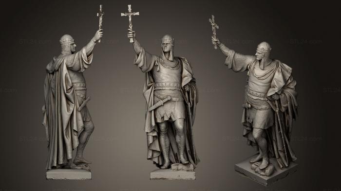 Statues antique and historical (Denkmal Albrechts Der Br, STKA_1124) 3D models for cnc