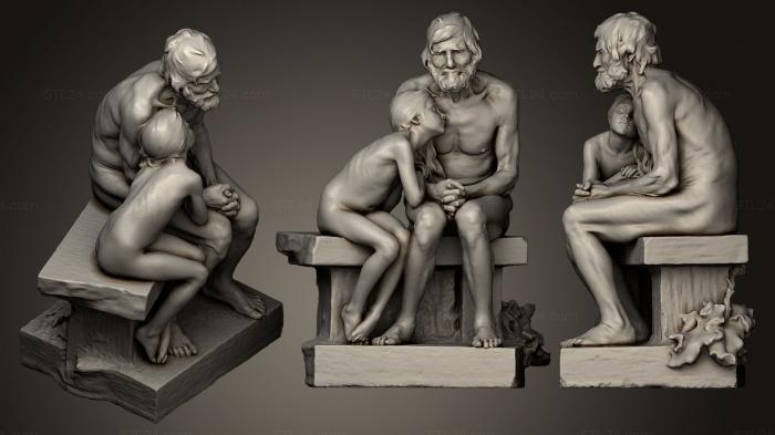 Statues antique and historical (Els primers freds MNAC, STKA_1133) 3D models for cnc