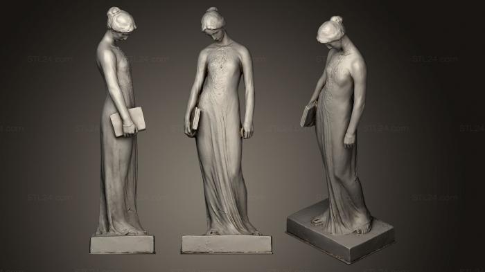 Статуи античные и исторические (Разведка Йозеф Маатка Прага, STKA_1171) 3D модель для ЧПУ станка