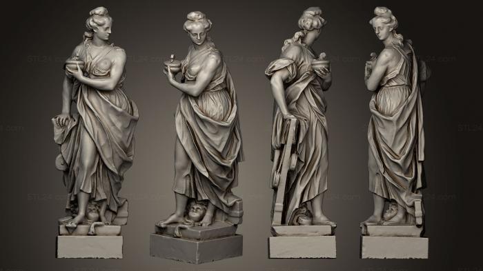 Statues antique and historical (Nautica and Marco Polo, STKA_1223) 3D models for cnc
