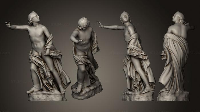 Statues antique and historical (Niobid Youngest Son Inv, STKA_1231) 3D models for cnc
