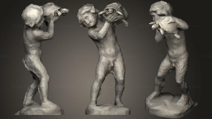 Статуи античные и исторические (Адольф фон Хильдебранд, STKA_1351) 3D модель для ЧПУ станка