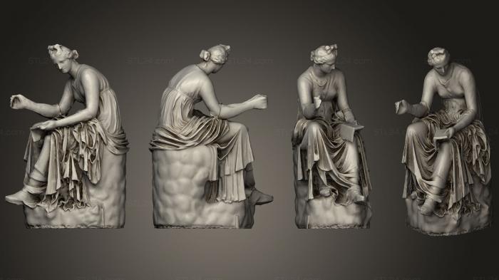 Statues antique and historical (Calliope Restoration I590, STKA_1368) 3D models for cnc