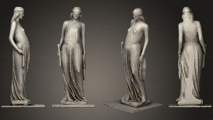 Statues antique and historical (Cit de L Architecture Paris, STKA_1372) 3D models for cnc
