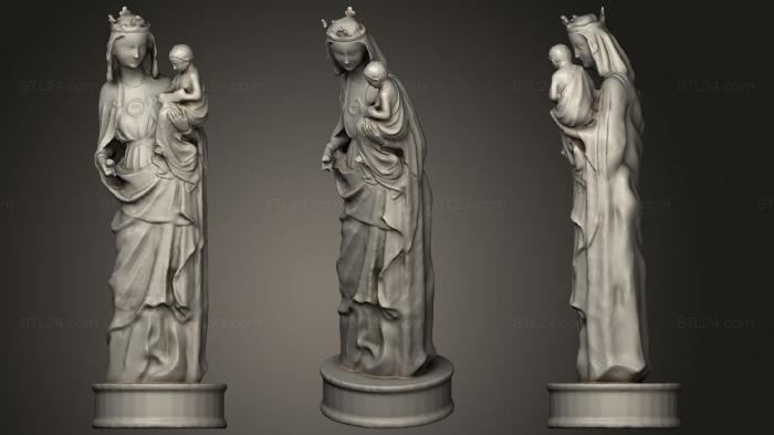 Статуи античные и исторические (Национальный музей Барджелло ff, STKA_1659) 3D модель для ЧПУ станка