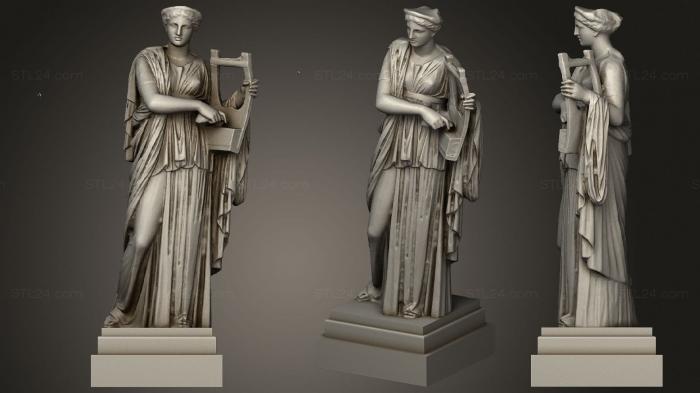 Статуи античные и исторические (Статуя 04 006, STKA_1689) 3D модель для ЧПУ станка