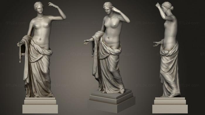 Статуи античные и исторические (Статуя 04 013, STKA_1695) 3D модель для ЧПУ станка
