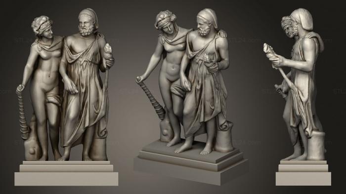 Statues antique and historical (Statue 04 014, STKA_1696) 3D models for cnc