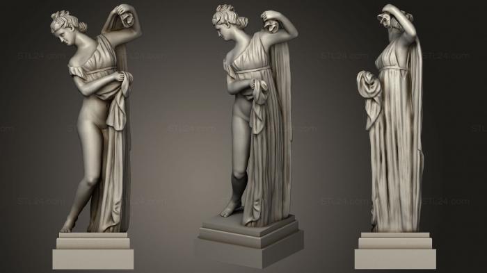 Статуи античные и исторические (Статуя 04 017, STKA_1699) 3D модель для ЧПУ станка