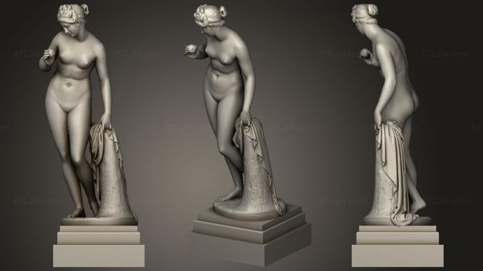Статуи античные и исторические (Статуя 04 019, STKA_1701) 3D модель для ЧПУ станка