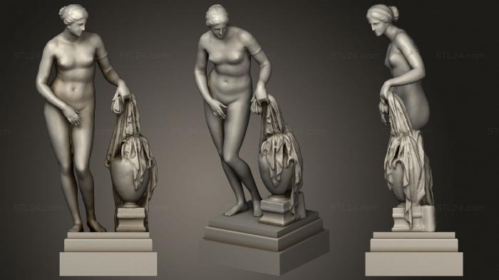 Статуи античные и исторические (Статуя 04 020, STKA_1702) 3D модель для ЧПУ станка