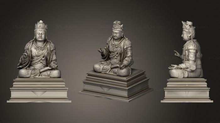 Статуи античные и исторические (Статуя 05 008, STKA_1710) 3D модель для ЧПУ станка